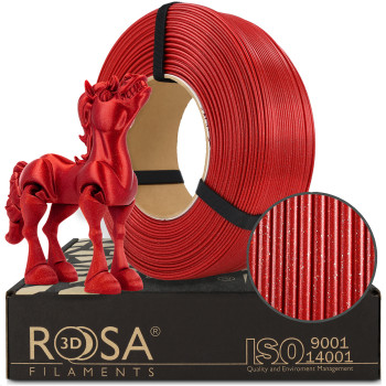PLA Galaxy 1,75mm Karmin Red 1kg Refill