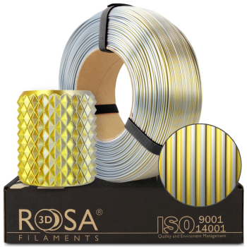 PLA Magic Silk Gold-Silver 1,75mm 1kg REFILL