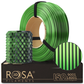 PLA Magic Silk Mistic Green 1,75mm 1kg REFILL