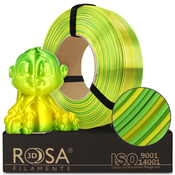 PLA Mutlicolour Silk Jungle 1,75mm 1kg REFILL