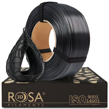PETG Black 1,75mm 1kg REFILL